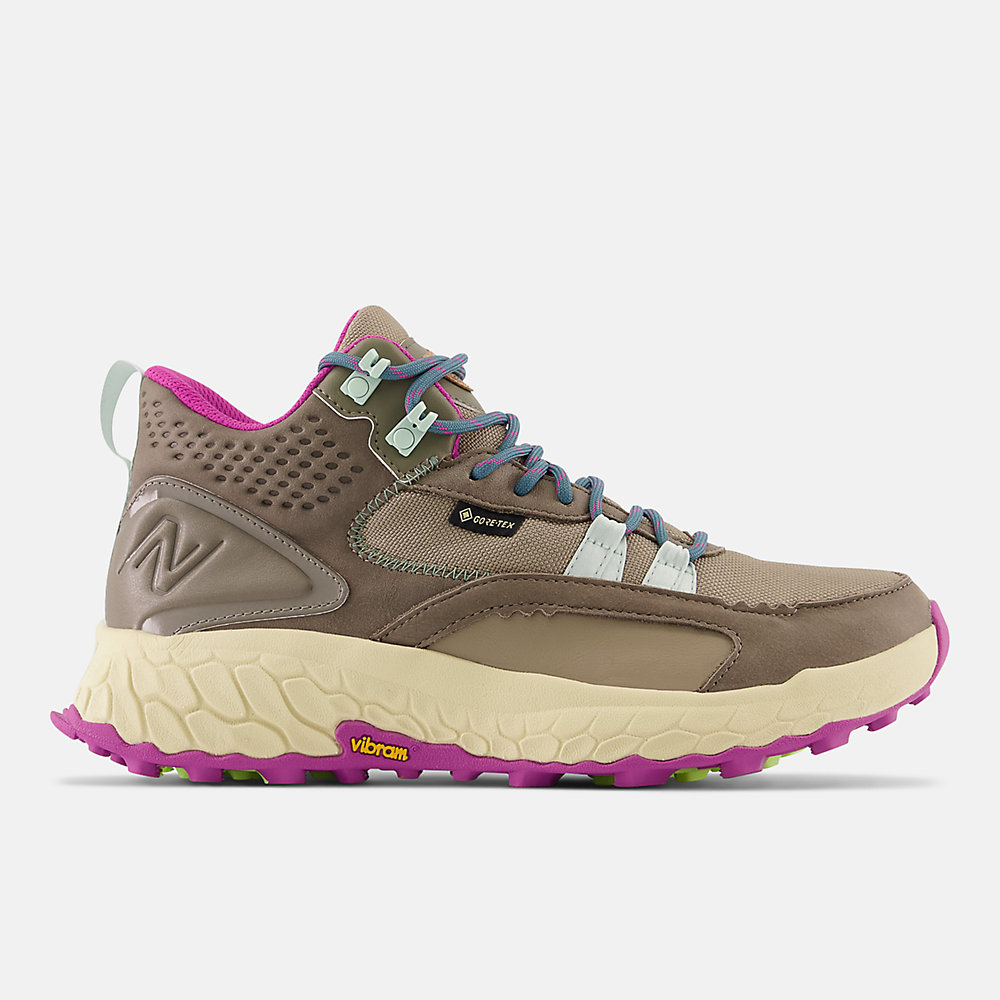 New Balance Fresh Foam X Hierro Mid Gore-Tex&reg; Shoes Bungee with Brindle and Cosmic Jade